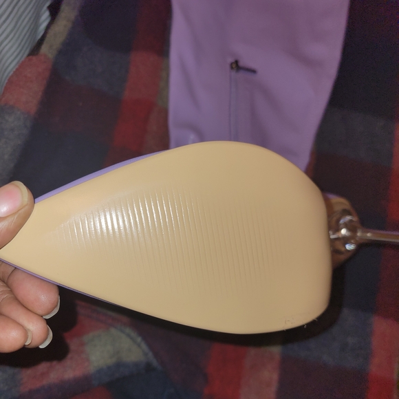 Fashion Nova Lavender Heeled Boots - Picture 2 of 9